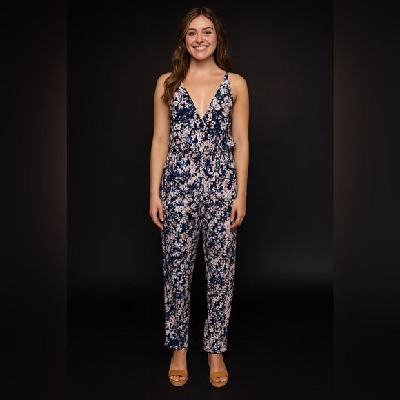 NWT I ❤️Ronson Floral jump suit - Picture 1 of 7